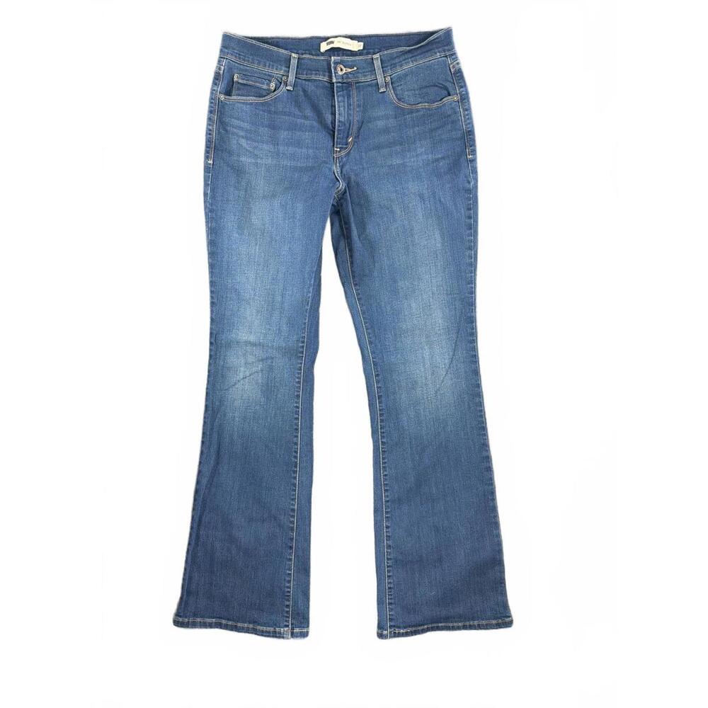Levi's 515 Women's Blue Mid-Rise Bootcut Jeans - Size 10 (32x31)